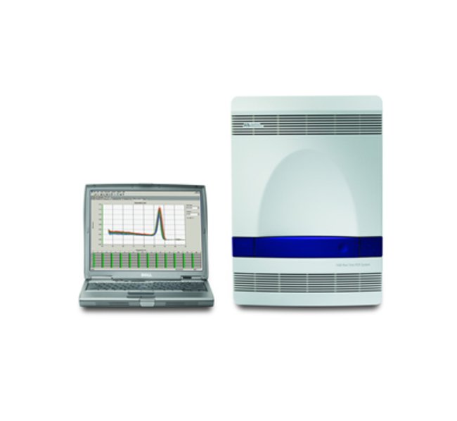 Applied Biosystems™ 7500 Fast Real-Time PCR System, laptop